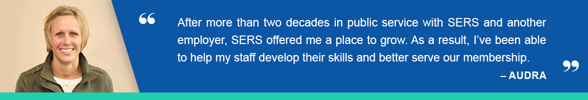 Employee testimonial - Audra