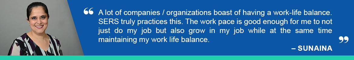 Employee testimonial - Sunaina